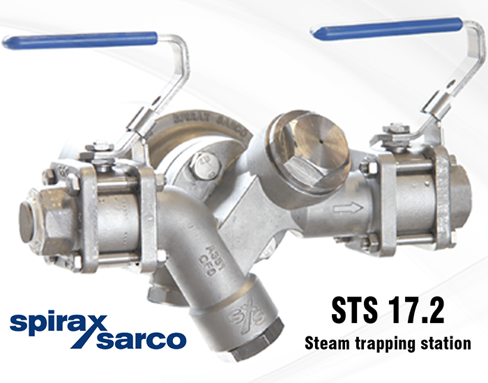 Spirax Sarco STS-17 Steam Trap station 1/2" BSP 