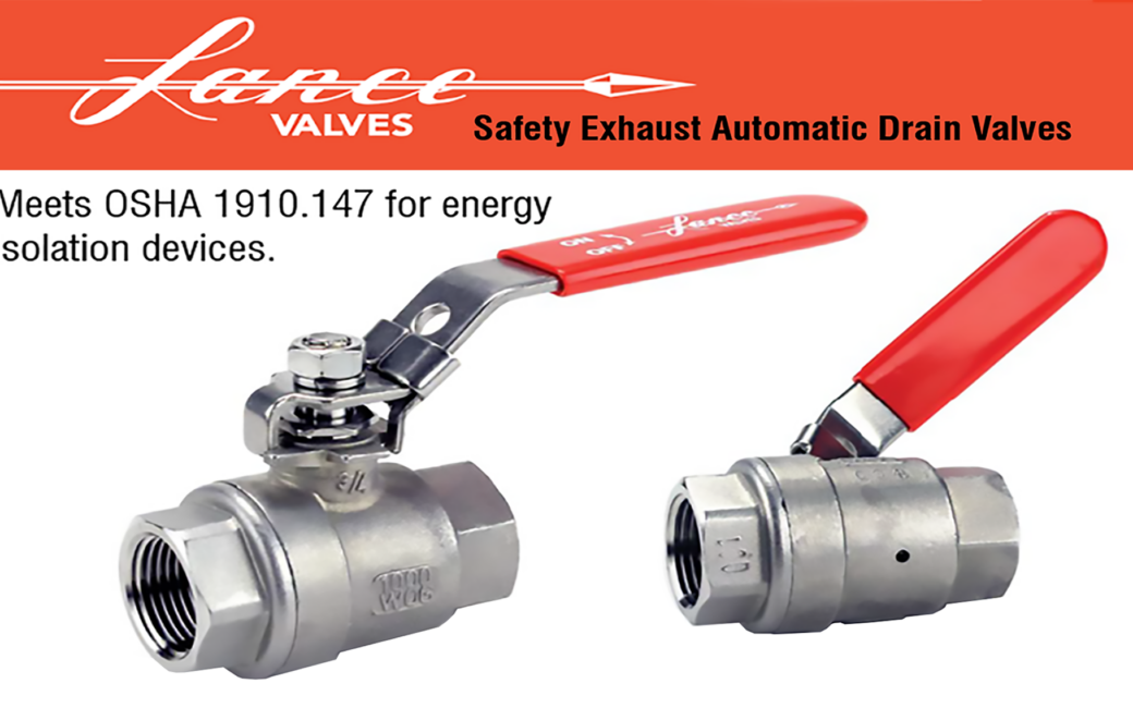 LANCE AUTOMATIC SAFETY DRAIN VALVE IN STAINLESS STEEL